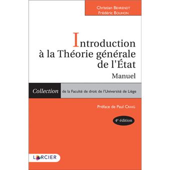 Introduction à la Théorie générale de l'Etat