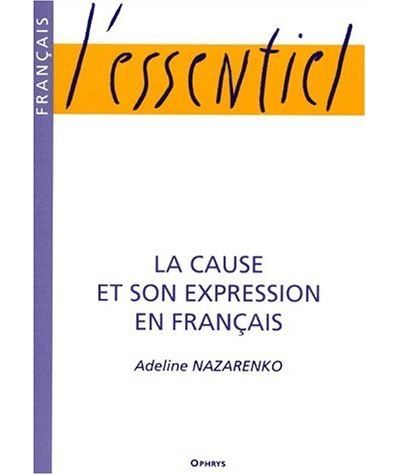 La cause et son expression en francais