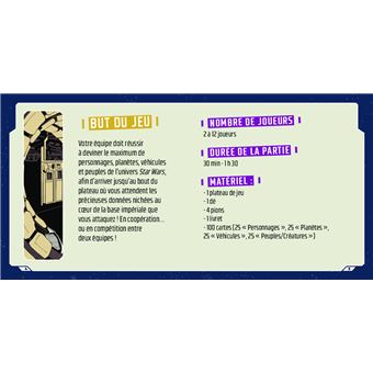 Boîte à défis Star Wars