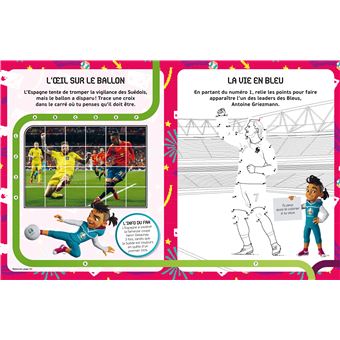 Le livre d'activités Euro 2020