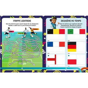 Le livre d'activités Euro 2020