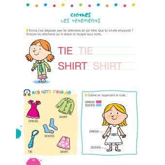 Bravo les maternelles - Mon cahier avec plein d'activités d'anglais + CD audio