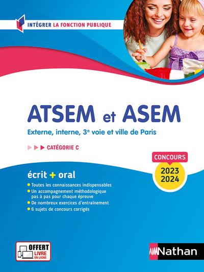 Concours Atsem Et Asem 2020 2021 Ecrit Oral N16 Categorie C Ifp 2020 Broche Louisa Rebih Achat Livre Ou Ebook Fnac
