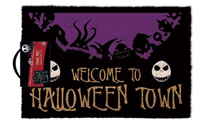 Nightmare before christmas halloween town/paillasson
