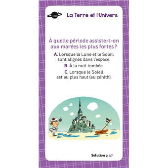 Boîte remue-méninges quiz et activités science C'est pas sorcier  - boîte avec cartes