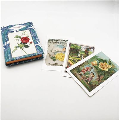 Le Petit Livre des Roses + Cartes Postales - Michel Beauvais - relié
