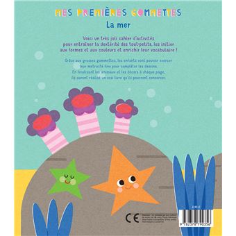 Mes premières gommettes - La mer