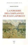 La Forgerie des Complaintes de Jules Laforgue