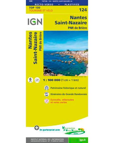 Top 100 Nantes Châteaubriand -  Collectif - broché