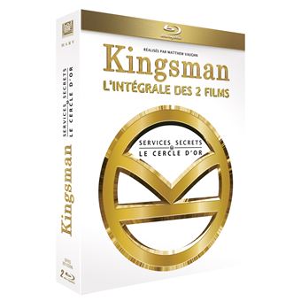 Kingsman, services secretsCoffret Kingsman : Services Secrets et Kingsman : Le Cercle d'or Blu-ray