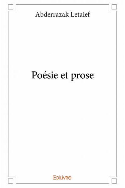 Poésie et prose