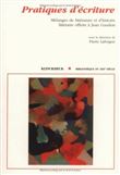 Pratiques d'écriture