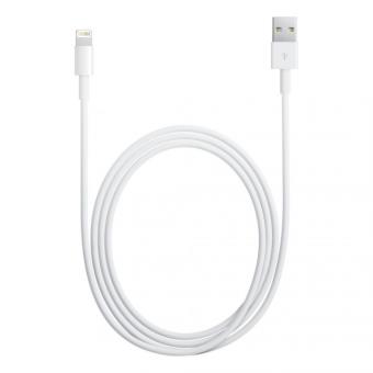 MOXIE CABLE LIGHTNING 2M WHITE IPHONE 5/5S/6/6S/6+/6S+ - Chargeur