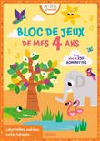 Le bloc de jeux de mes 4 ans avec des gommettes