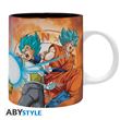 Mug Dragon Ball Super Saiyans VS Freezer