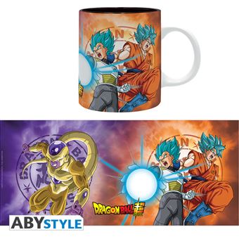 Mug Dragon Ball Super Saiyans VS Freezer