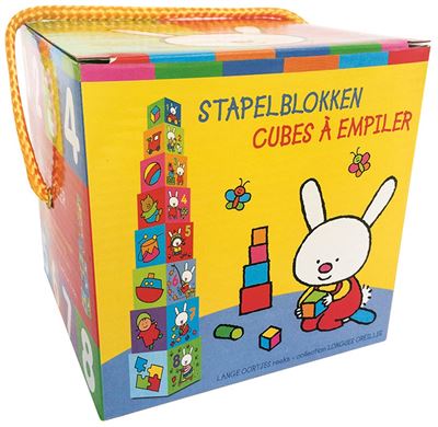 Cubes à empiler - Longues oreilles (+ 12 m)