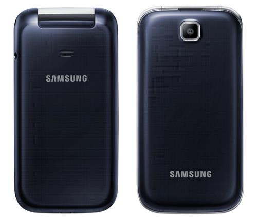 Samsung GT-C3590 - Téléphone de service - Écran LCD - rear camera 2 MP - noir cobalt
