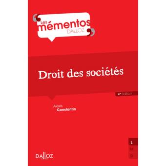 Droit Des Sociétés - 