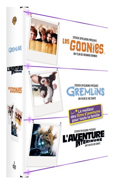 Les Goonies - Gremlins - L'Aventure intérieure - Coffret