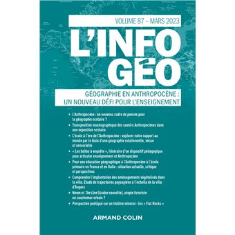 L'information géographique - n°1/2023