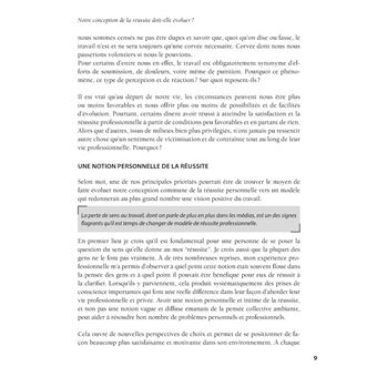Pour réussir à réussir... malgré tout