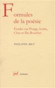 Formules de la poésie