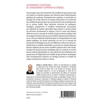 Gouvernance stratégique de l'enseignement supérieur au Sénégal