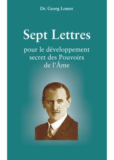 $R17SEPT LETTRES POUR LE DEVELOPPEMENT SECRET DE L'AME