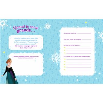 LA REINE DES NEIGES 2 - Mes copines et moi - Carnet de filles - Disney