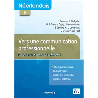 Néerlandais B2 - Vers une communication professionnelle