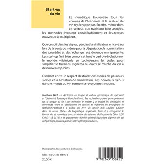 Start-up du vin