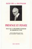 Présence et pensée