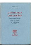 Initiation chrétienne