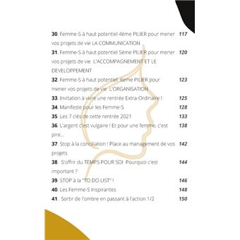 Les articles de l'Ecole des Femmes Inspirantes