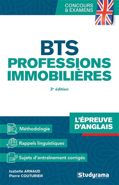 L'épreuve d'anglais au BTS professions immobilières - Isabelle Arnaud - broché