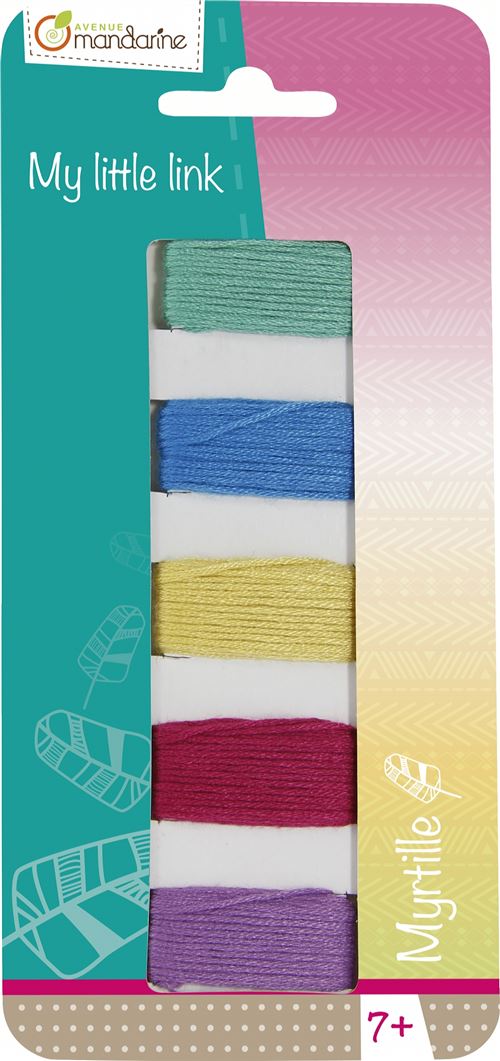 Kit créatif My little link Myrtille Avenue Mandarine