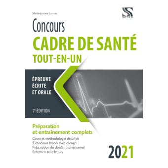 Concours cadre de santé 2021 - Tout-en-un