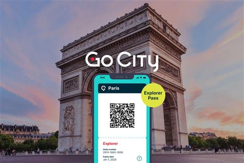 E-carte cadeau PARIS Explorer Pass Tarif adulte 3 activités