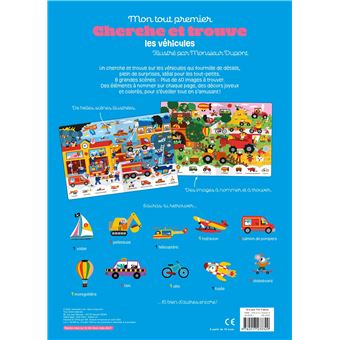 Mon tout premier cherche et trouve - les véhicules