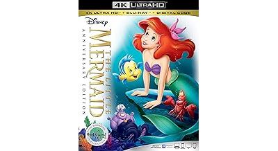 La petite sirène en 4K Ultra HD, Blu-ray, DVD