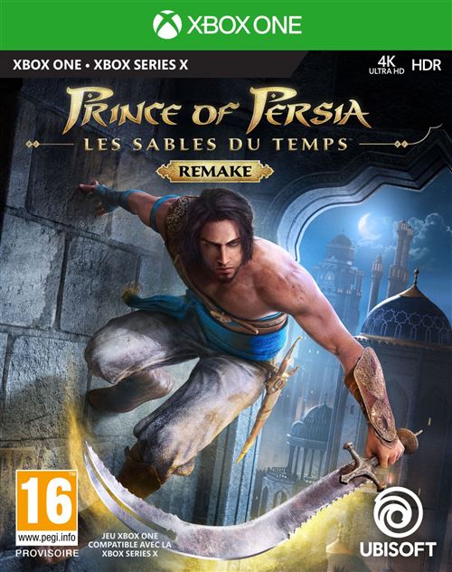 Pochette avant du jeu Prince of Persia : Les Sables du Temps Remake Xbox One