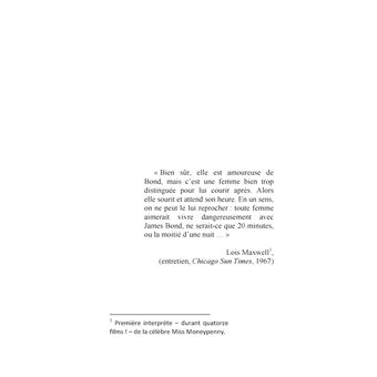 Adieu, Sir Connery. Contente de vous revoir, James !!