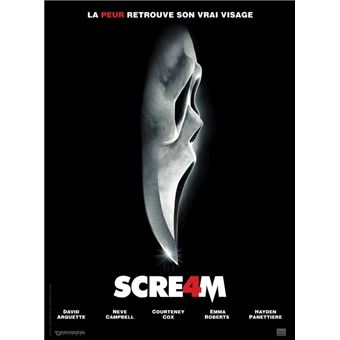 Scream - Inclus Blu-ray (visuel provisoire) : Scream 4 SteelBook® Blu-ray 4K Ultra HD