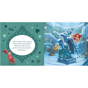 DISNEY PRINCESSES - Mon Petit Livre Puzzle - 5 Puzzles 9 Pièces