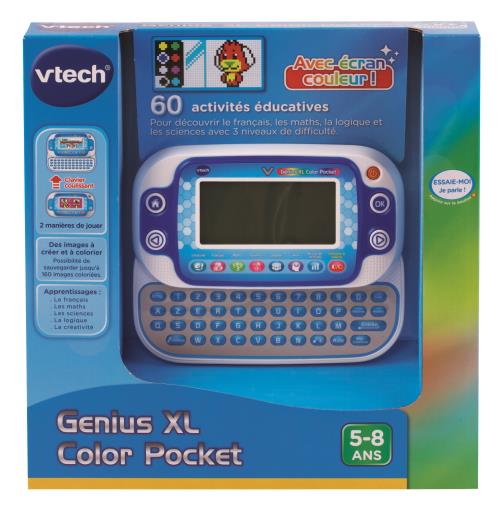 VTech Genius XL kid color - Ordinateur éducatif français ou