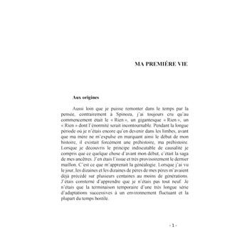 Une jeunesse du siècle dernier