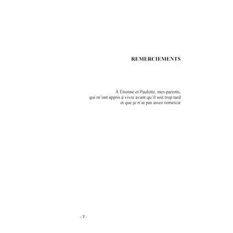 Une jeunesse du siècle dernier