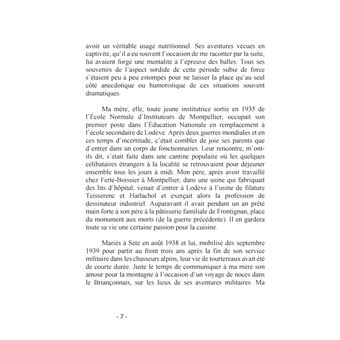 Une jeunesse du siècle dernier