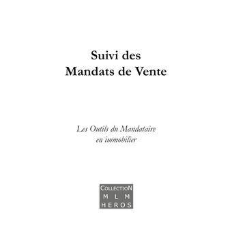 Suivi des Mandats de Vente